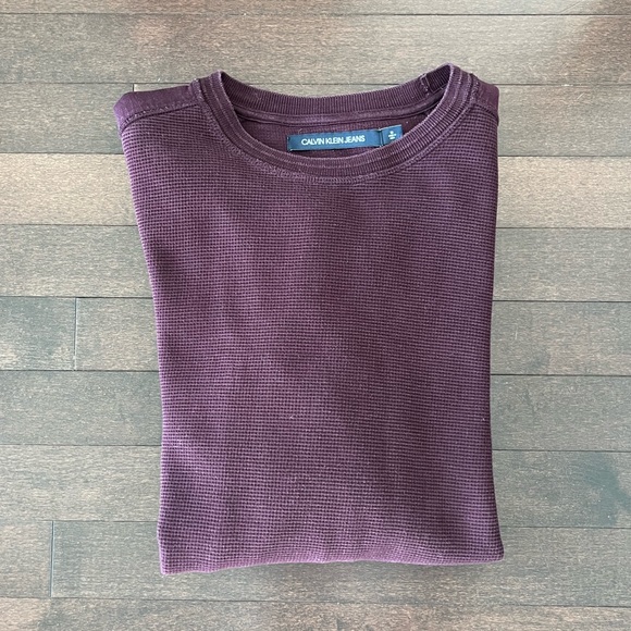 Maroon Calvin Clein Crewneck Size M - Picture 1 of 1